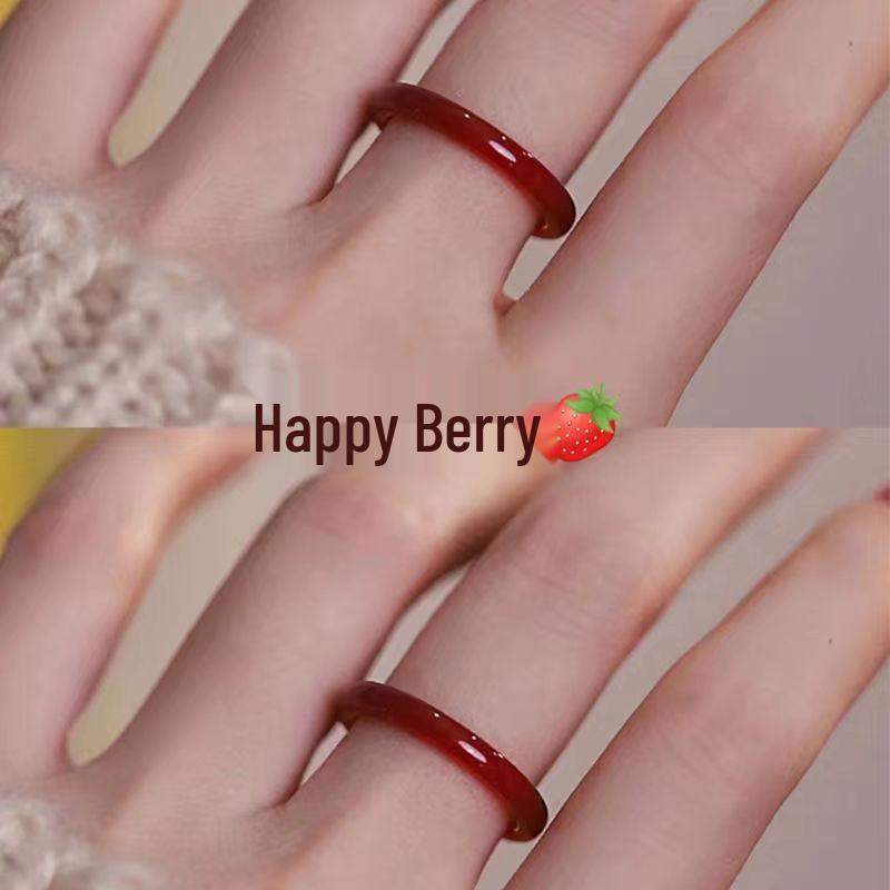 

Кольцо-лента в стиле «Маленькой красной книжечки»: Минималистичное кольцо в подарок для пары и лучшего друга 13 Ring 17mm