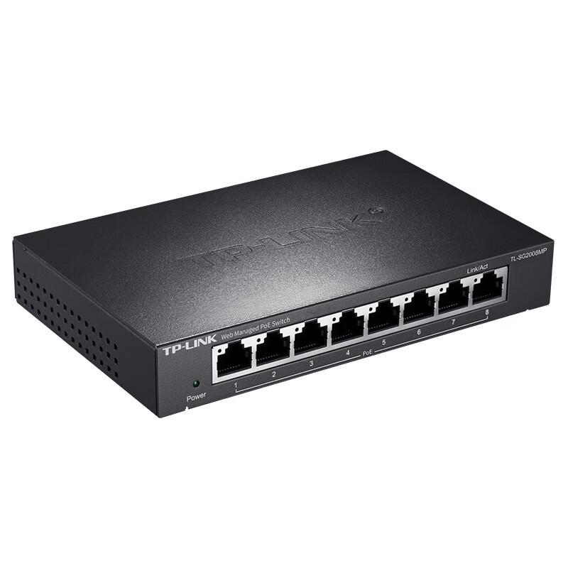 Tp-Link TL-SG2008MP 8-Port Gigabit Cloud Managed PoE+ Switch
