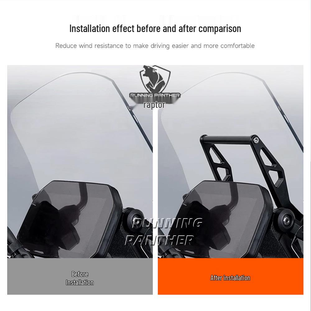 BMW R1300GS/ADV Navigationshalterung Verlängerung Querstange 12MM Stabilisatorstange