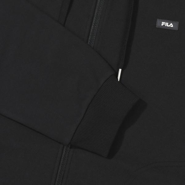 Fila Basic Fleece Hoodie Zip Fs2ftg4101u Blk
