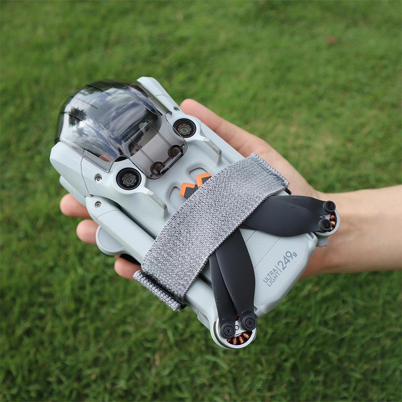 DJI MINI 3/4 PRO Propeller Elastic Ties: Stabilize and Secure Prop Blades To Prevent Vibration.
