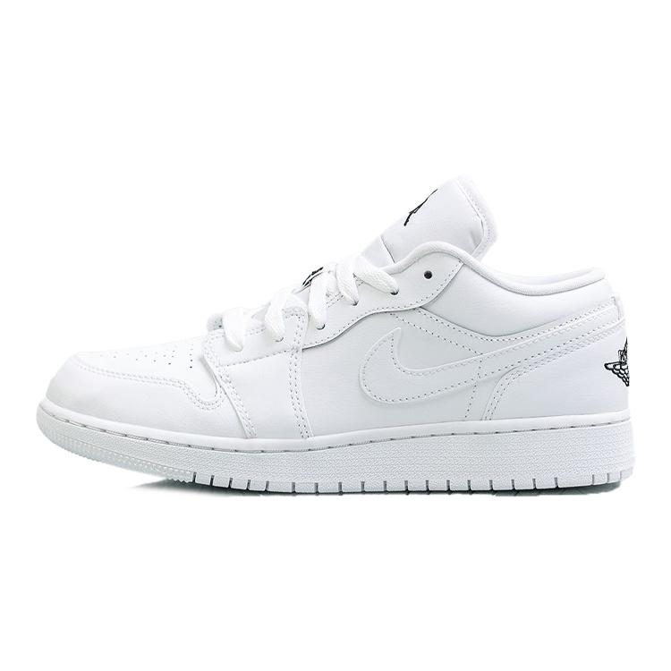 Jordan 1 Low GS White Black 553560-101 37.5