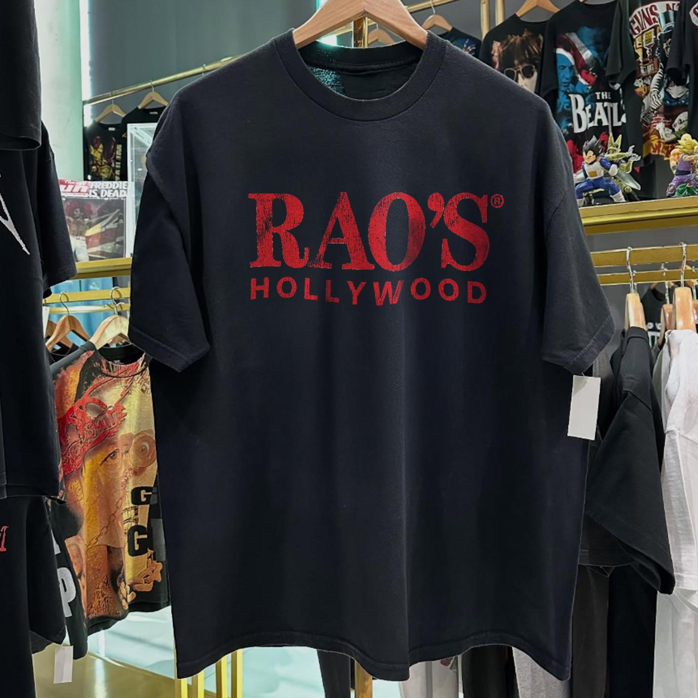 2014 Rao S Hollywood Aged T-Shirt Black M 2XL