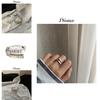 Trendy Vintage Style S925 Pure Silver Adjustable Ring For Women With Unique Design