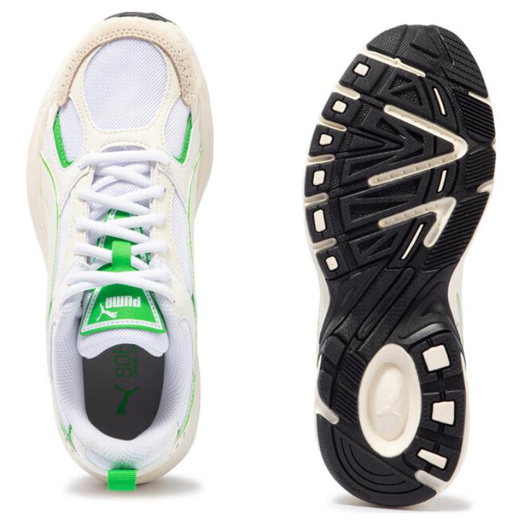 Puma Milenio Pohodlná Všestranná Nízka Neformálna Obuv Unisex Neformálna Obuv Biela Zelená 402113-03