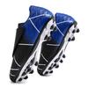 Kids Soccer Boots Low Top Velcro New Breathable Student Professional Training Sneakers Long Spike Soccer Boots