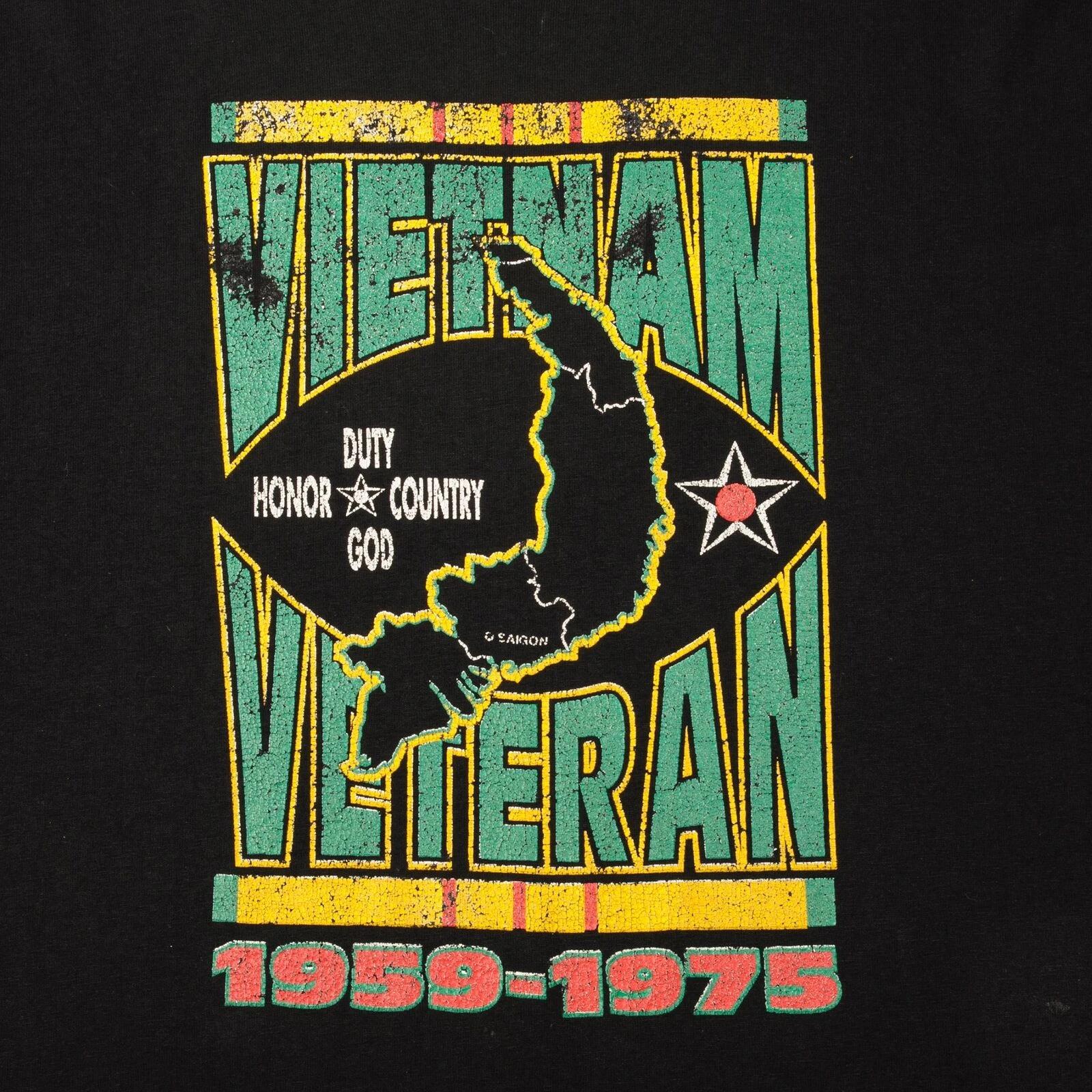 Vintage Vietnam Veteran Duty Honor Country God Distressed TShirt Mens 100 Cotton Casual Tshirts Loose Top Size S3XL S