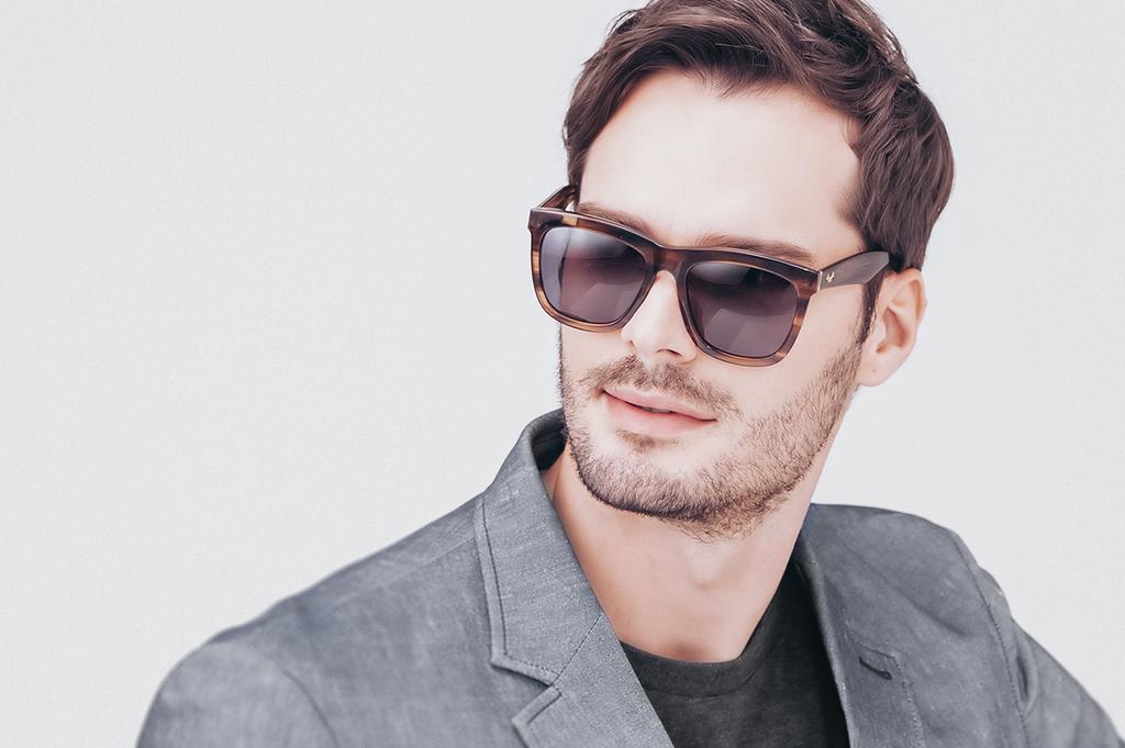 Sodamon Acetate Sunglasses Square Sunglasses (Unisex) Htp611-C4