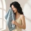 Striped Absorbent Thick Cotton Face Towel Soft Yarndyed Design For Adults