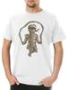 Mummy Workout Herren T-Shirt Herren Damen T-Shirts Top Mummy Personal Coach Trainer Fitnessstudio Sport Sport Curls