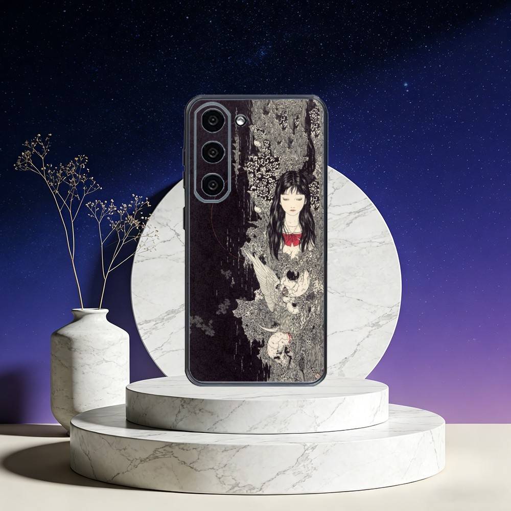 

MaiYaCa Takato Yamamoto Phone Case For Samsung Galaxy A73,A72,A71,A70,A53,A52,A51,Others Soft Black Cover Samsung a73 5g