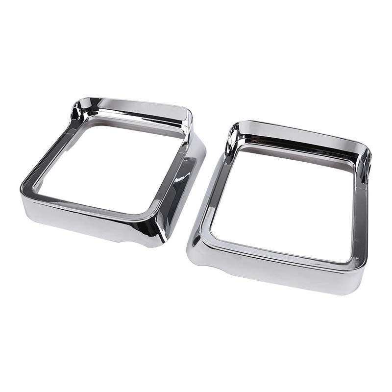 Backspegel Regnögonbryn Dekorativ Ram Kåpa För Jeep Wrangler JL För JT Gladiator 2018 Upp Biltillbehör Exteriör