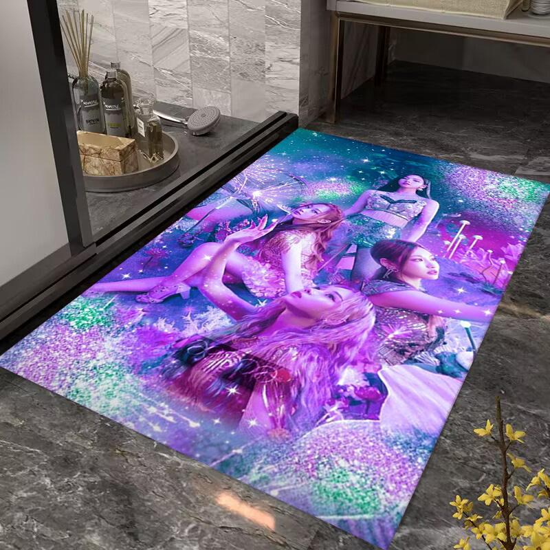 Butterfly Dreams carpet Suitable for all seasons printing Doormat Fashion Bathroom mat