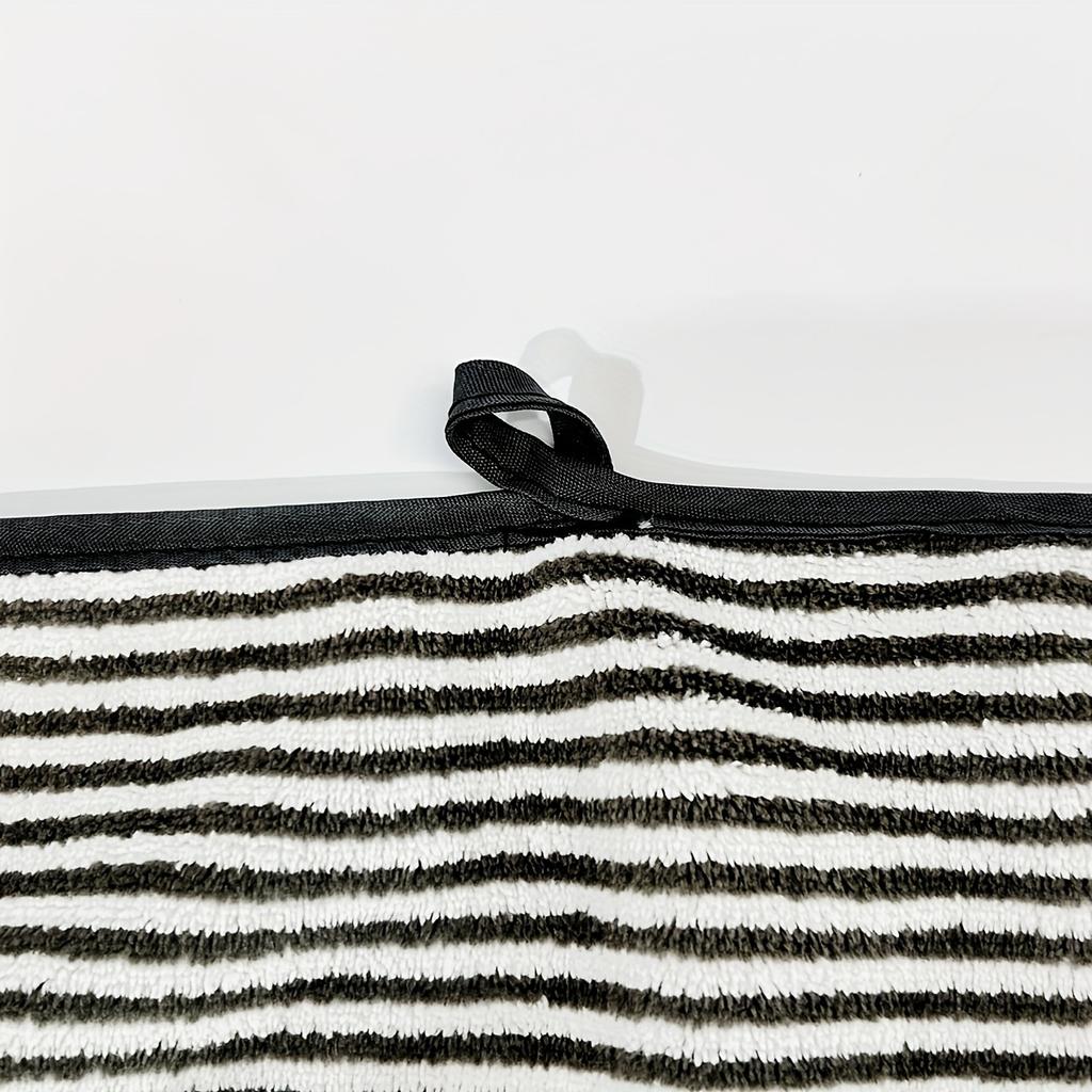 1 adet Bambu El Havlusu Emici ve Hızlı Kuruyan Süper Yumuşak Cilt Dostu Banyo Havlusu Ev Banyo İçin 35x75cm