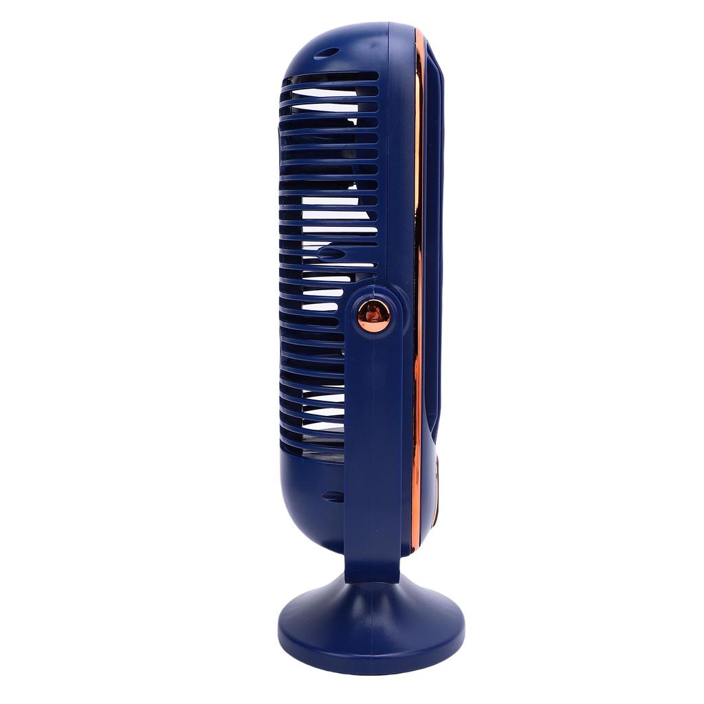 Schreibtisch-Turmventilator 5 Geschwindigkeiten Bürstenloser Motor USB-wiederaufladbar Tragbarer Schreibtischventilator für Zuhause Büro Küche