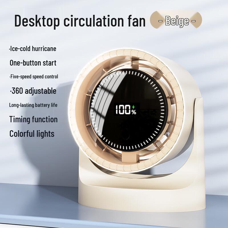 

Jun XVII DH Portable Desktop Circulation Fan