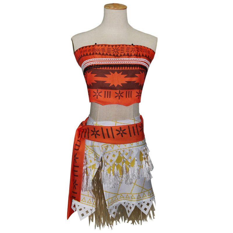 Moana Cosplay Moana Cosplay Female Costume Wish Amazon in Stock
