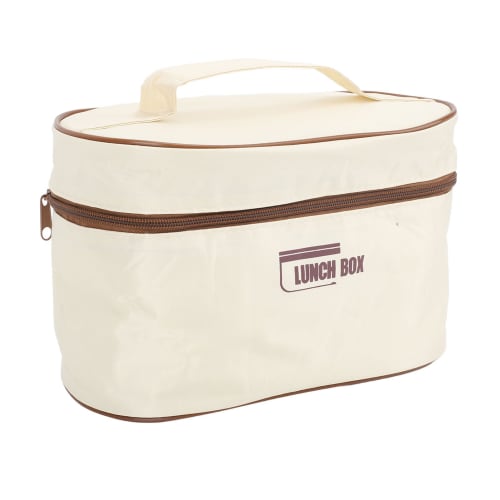 Portable Lunch Box, 304 Stainless Steel, with Insulated Bag, for Commuting and School (4 Boxes)