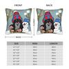 Pillow Cover The Little Mole Snow  Funny Pillow Case For Sofa Car Home Decor Pillowcases