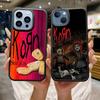 K-Korn Rock Band Чорний Силіконовий Жорсткий Пластиковий Чохол для Телефону Для Iphone 17 Air 16 15 14 13 12 11 Pro Max PC+TPU Чохол