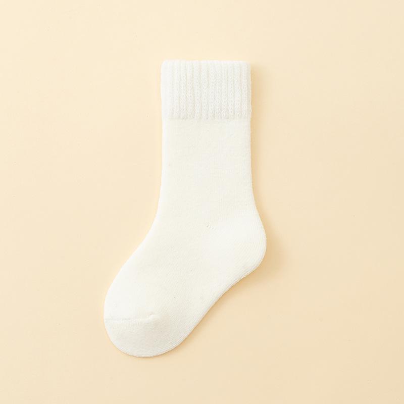 

Детские кашемировые носки средней длины для мальчиков и девочек - Теплые, толстые и пушистые для осени и зимы S (Age 3-6)