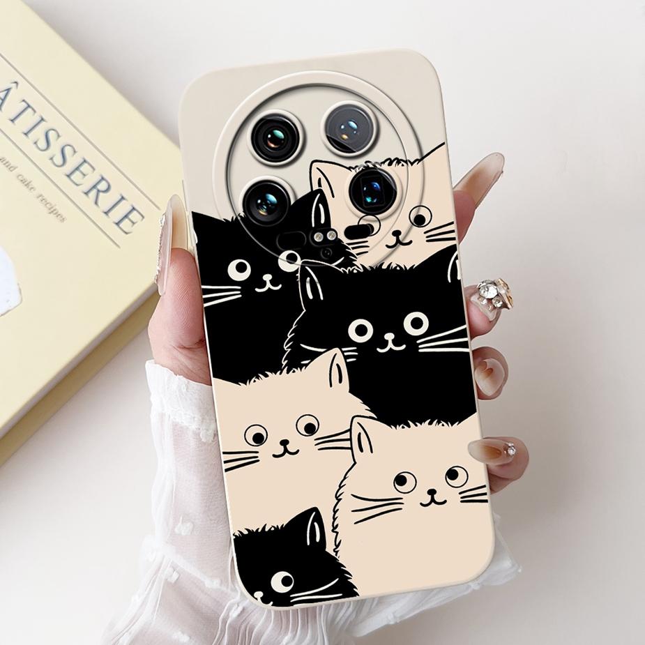 For Xiaomi 14 Ultra Case Cute Dinosaur Cartoon Cover Shockproof Phone Case For Xiaomi Mi 13 Ultra 13Ultra 14Ultra Soft TPU Shell