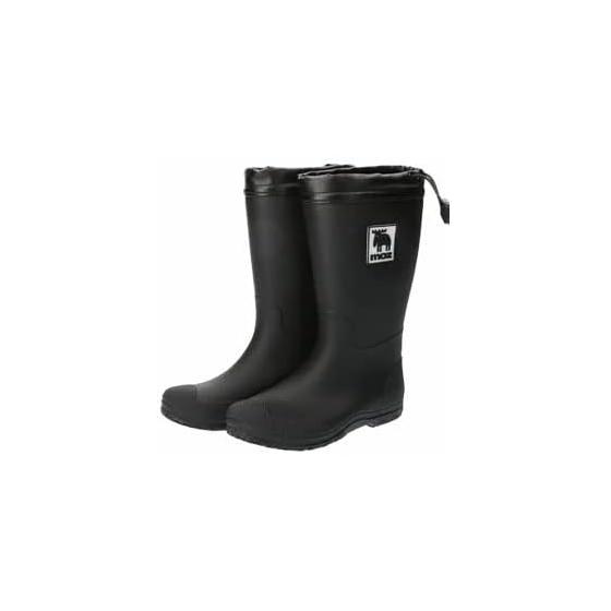 [Mozu] Rain Boots Kids Rubber Boots 8316 Black Khaki 17.0cm-22.0cm Stylish Cute Rain Boots Lightweight Rain Shoes Anti-Slip Waterproof Scandinavian