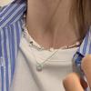 VENTFILLE Colier cu Mărgele Geometrie din Argint Sterling 925 pentru Femei Fată Design Coreean Colier Versatil Bijuterii Dropship Vânzare cu Ridicata
