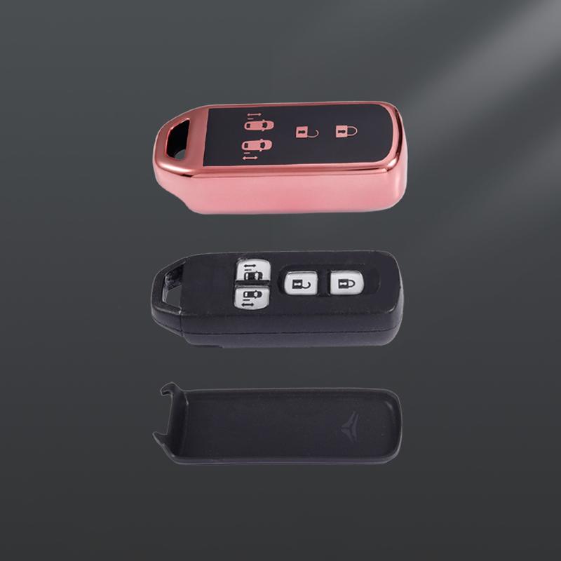 Buy TPU Car Smart Key Case Cover Holder Fob For Honda New Nbox Custom ...