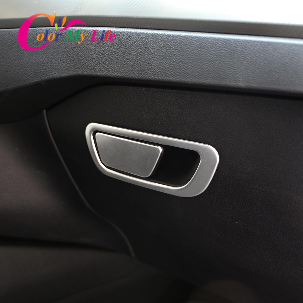 Car Styling Gloves Box Handle Buckle Cover Glovebox Trim Sticker Fit for Ford Focus 4 MK4    2022 LHD