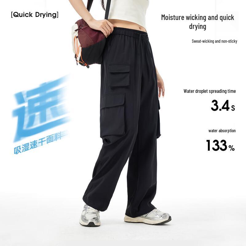 Camel Women's Outdoor Quick-Dry Cargo Pants