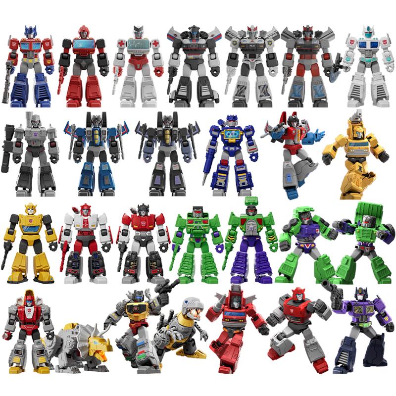 Blokees Transformer Shockwave Building Blocks Optimus Prime Bumblebee Action Figure Transforming Toys Robot Model Kids Gift