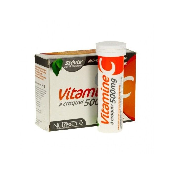 Nutrisanté Vitamine C 500mg 24 comprimés à croquer