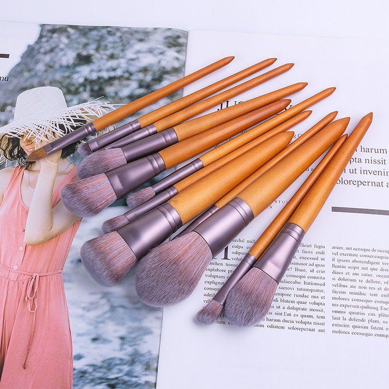 Beautrend - Set of 12: Wooden Makeup Brush