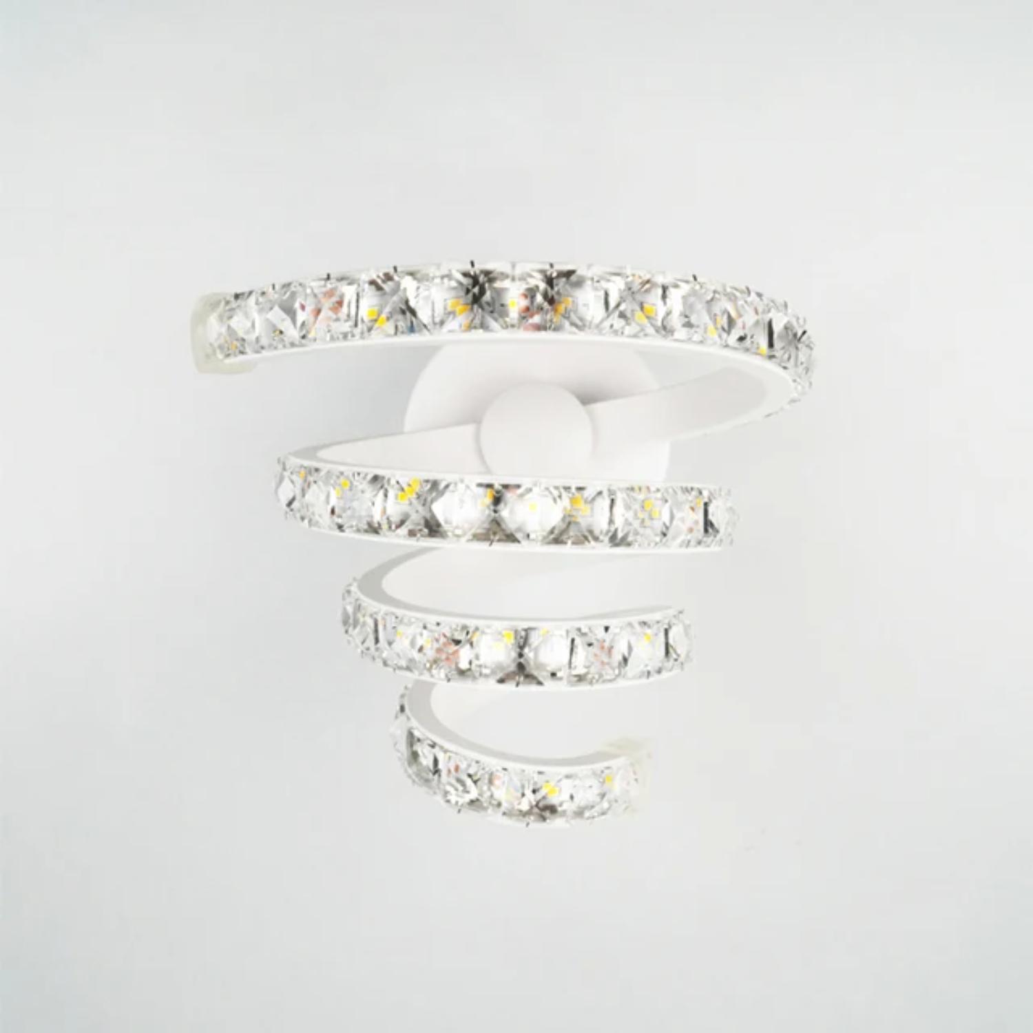 

Новый светодиодный настенный светильник Nordic Crystal для внутреннего декоративного освещения спальни 20W белый