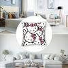 Jit Hello Kitty All-Over Double-Sided Pillow Cover 2D Print Cute Home Decor Sofa Pillowcase Functional Cartoon-Themed Attractive
