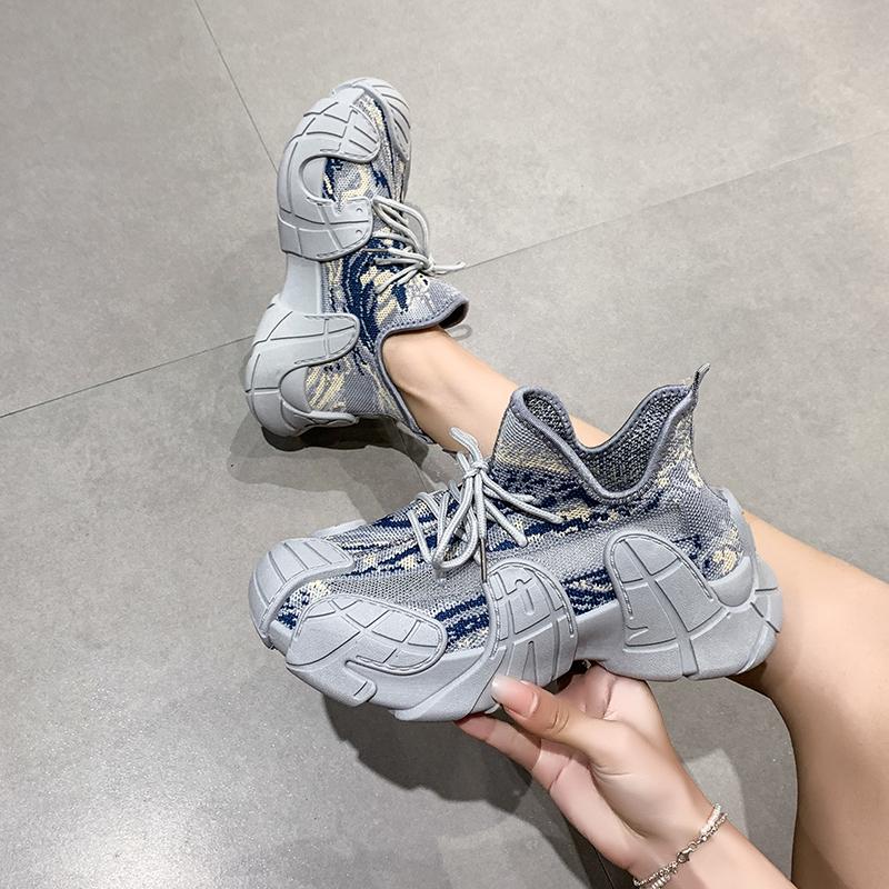 Ladies Shoes Spring Autumn New  Women's Shoes Fashion Color Matching Ladies Casual Shoes New Round Head Classic Sneakers