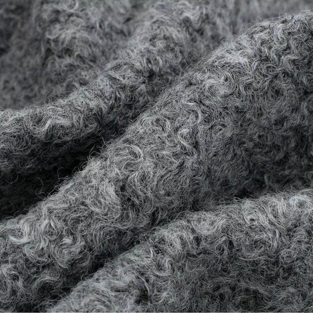 2024 Autumn/Winter Women's Casual Tweed Jacket with Lapel and Pocket