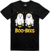 Футболка Boo-Bees забавная, стандартного кроя, 100% хлопок, со слоганом, оригинальная