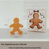 Gingerbread Man Scented Christmas Candle Ornament