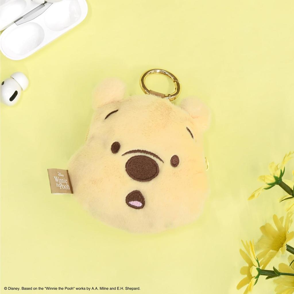 Gourmandies Disney Character Earphone Winnie the Pooh Multi-Pouch DNG-179PO