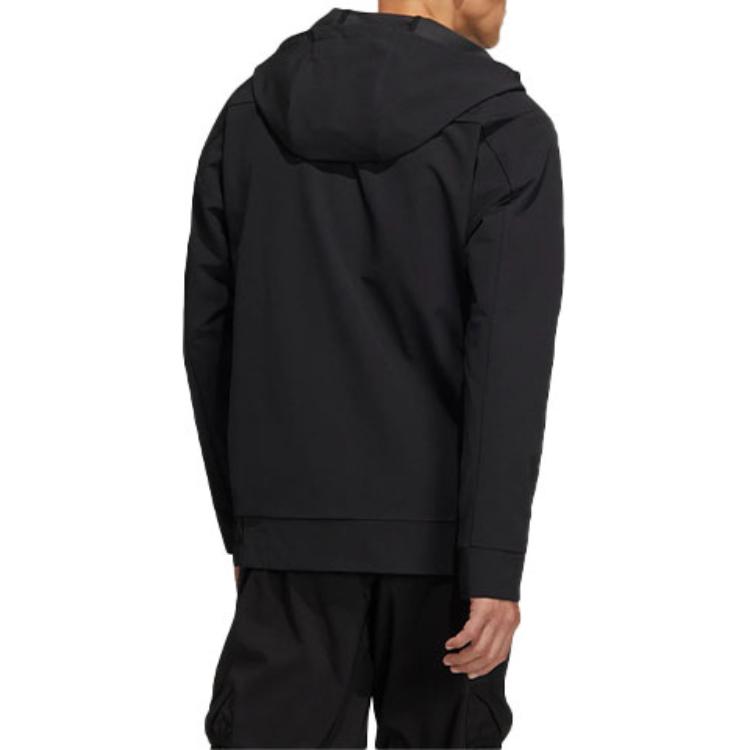 adidas Jackets Unisex Black Hooded Moderate Other HE5265