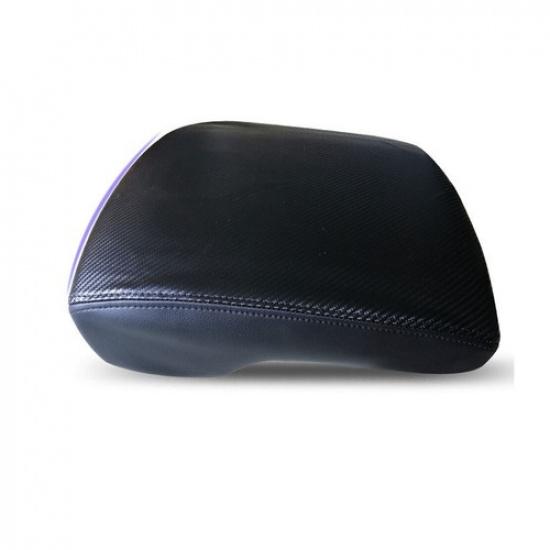 Best Armrest Center Console Leather Synthetic Cover Taupe For Dodge Ram 2018-20