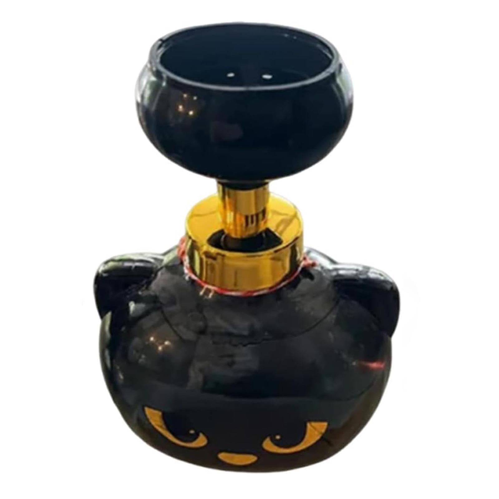 

Black Cat Foaming Pump Bottle Halloween Cat Paw Foaming Soap Dispenser Cat Paw Print Soap Dispenser for Bathroom Kitchen чорний