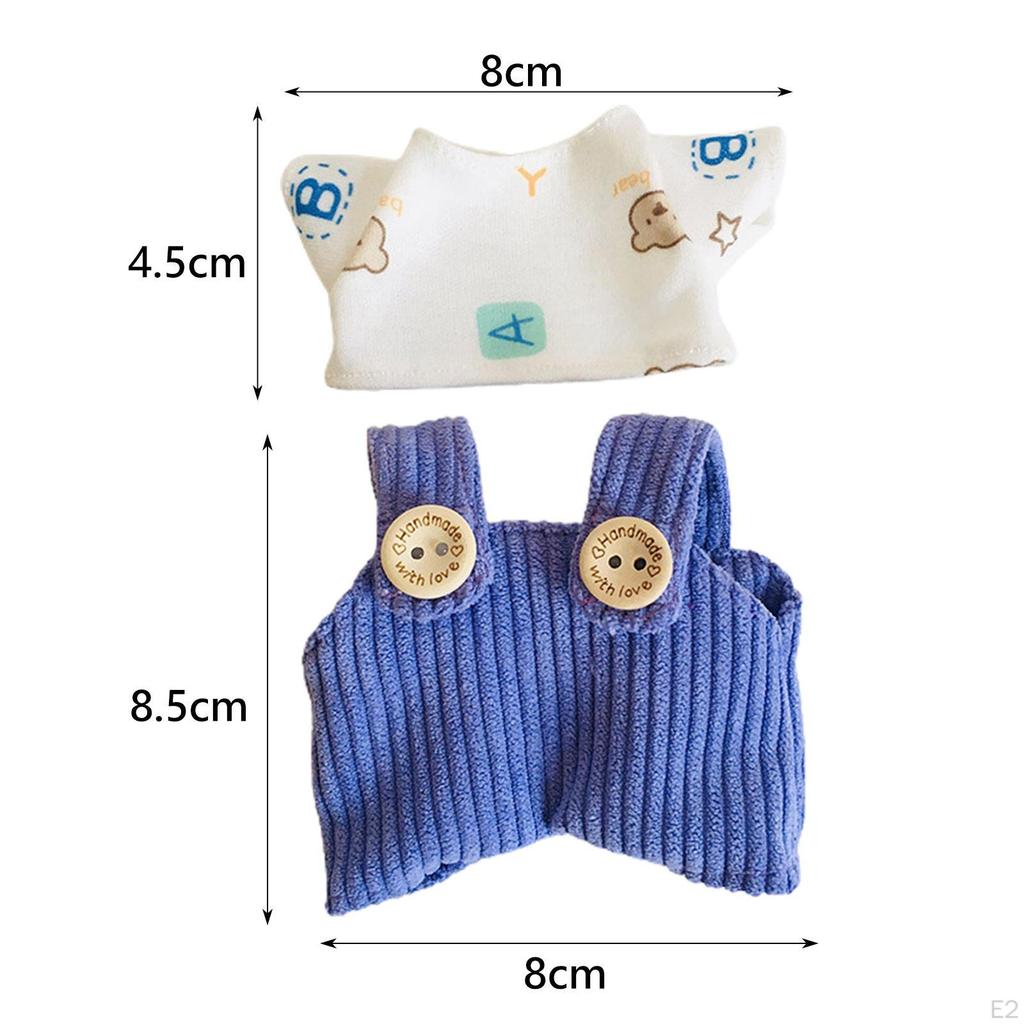 6-Zoll-Puppenbekleidungsset für , Anziehoptionen Mädchen Alter 5-10