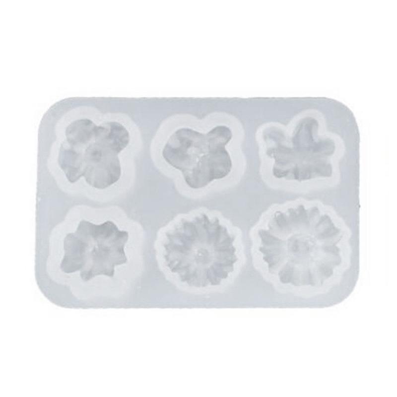 DIY Kristall Epoxy Form Kleine Blumen Dekoration Ganze Bord Multi-Spezifikation Daisy Silikon Form
