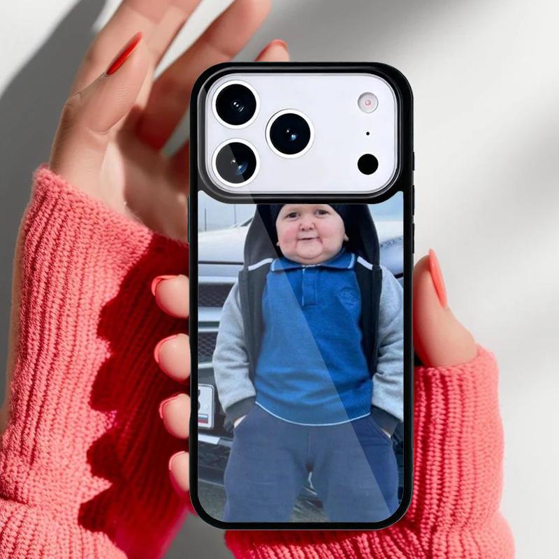

Hasbulla Fighting Meme Mini Khabib Blogger 17 Phone Case for iPhone 17 16 15 14 13 Pro Max Back Cover for 12 11 Pro Coque iPhone 15 Pro Max