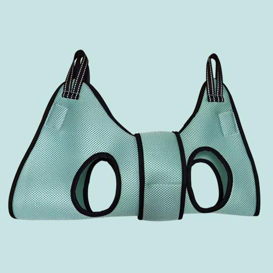 Pet Grooming Hammock Breathable Mesh Dog Grooming Sling Cat Restraint Hammock with Security Strap for Small Medium Dogs Cats Nail