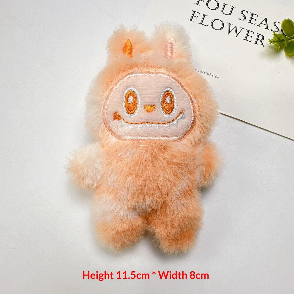 Quietschende Puppe der dritten Generation POP MART Plüschanhänger Taschenschlüsselanhänger Kleine Anhängerpuppe