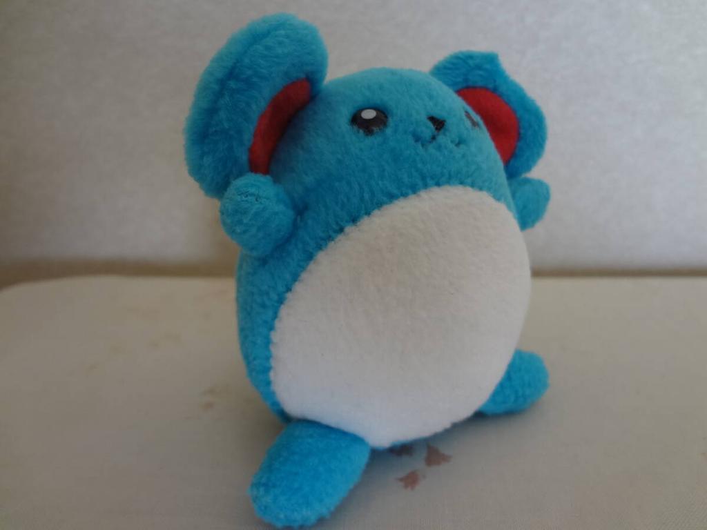 1998 Friends Marill Plush Bandai Pokémon Toy,